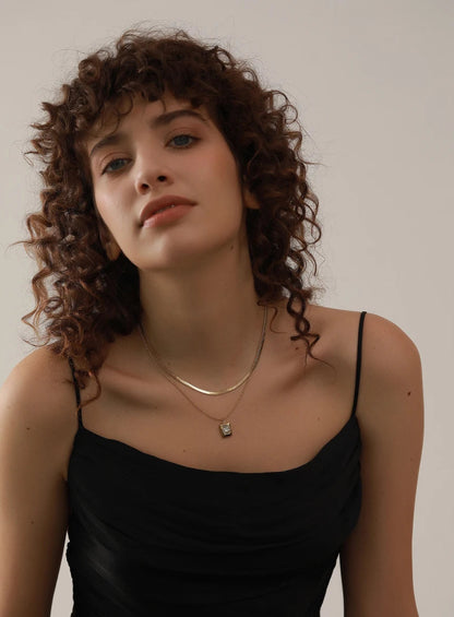 JUNO necklace gold-plated