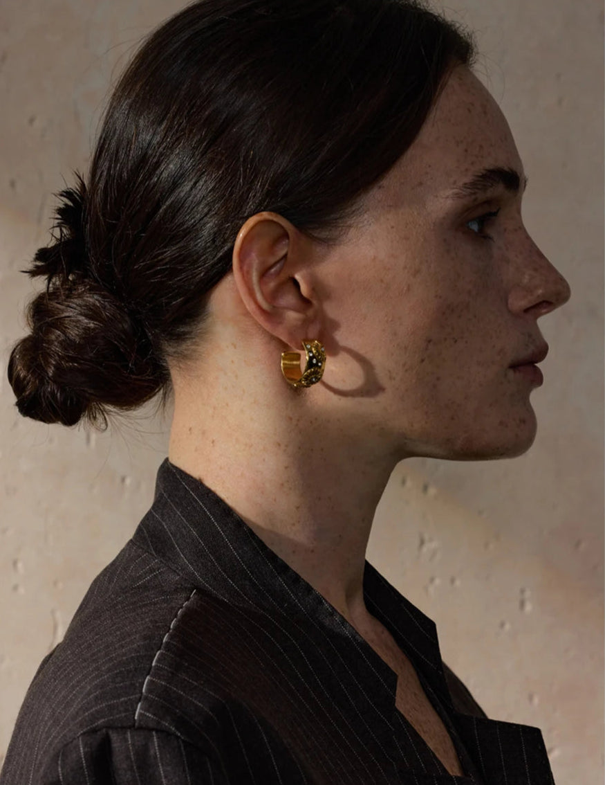 CELESTE earrings gold-plated