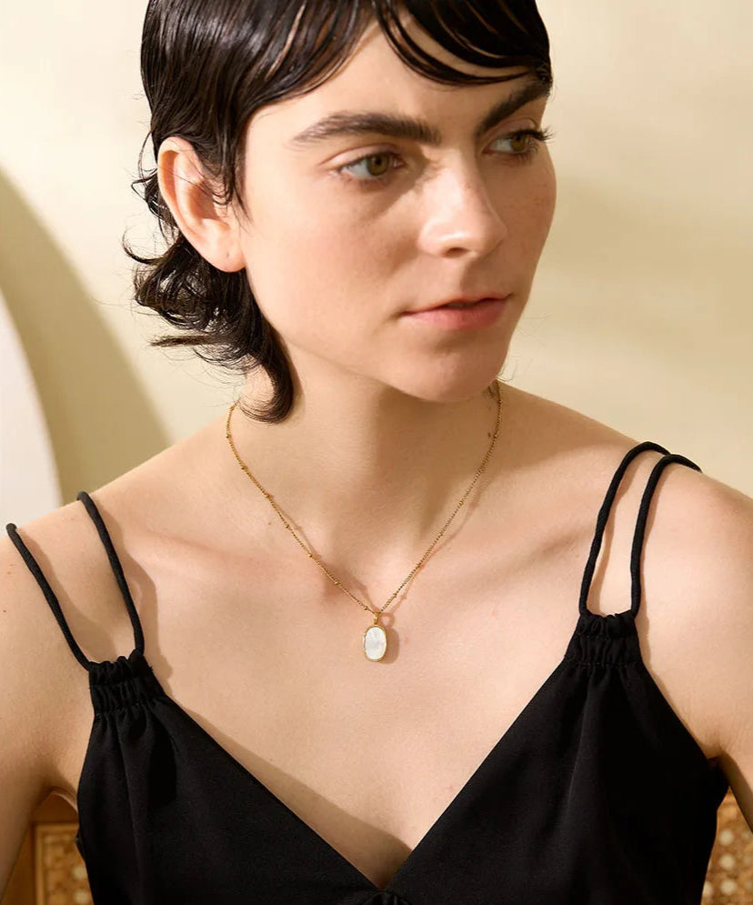 ARIA necklace gold-plated