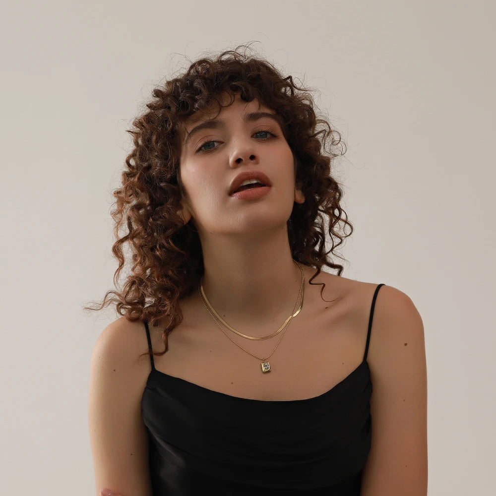 JUNO necklace gold-plated