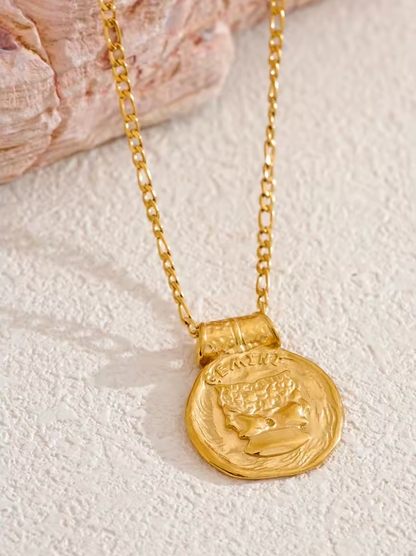 MEDEA necklace gold-plated